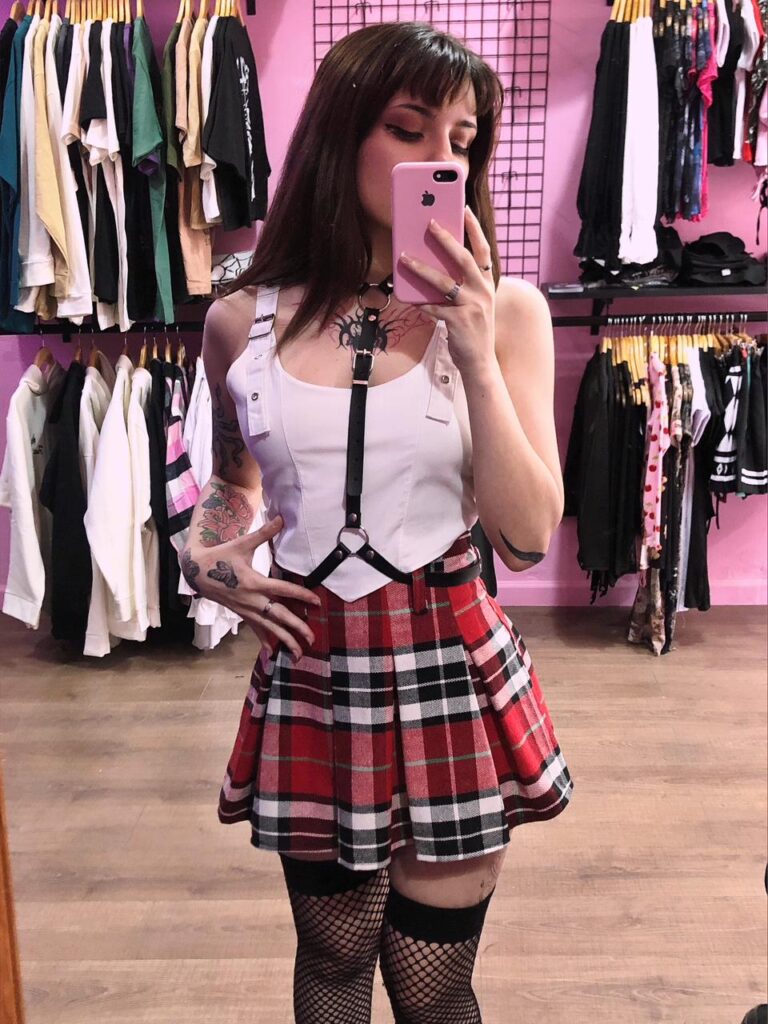 Top Blanco y negro