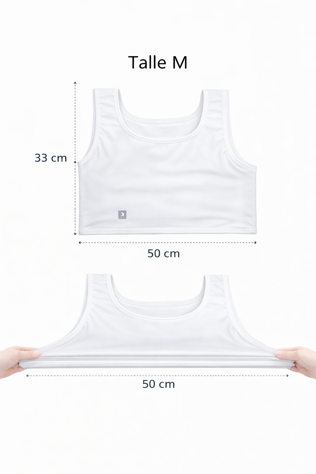 Binders Blanco - Accesorio Trans Genero Busto Reductor Faja - Image 6