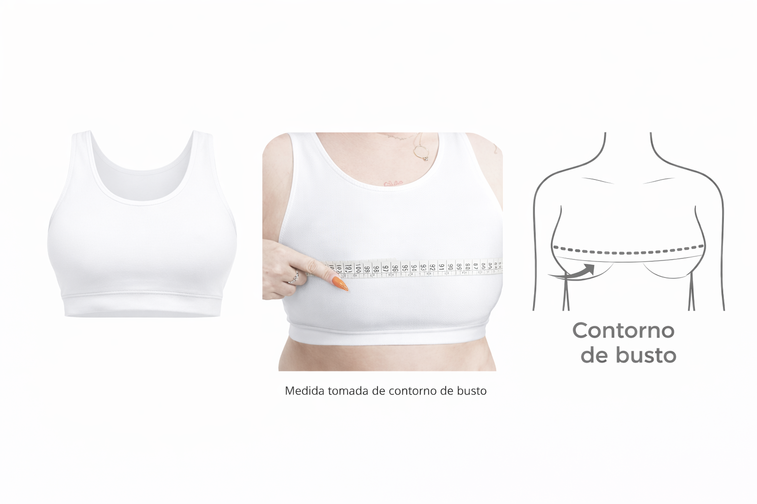 Binders Blanco - Accesorio Trans Genero Busto Reductor Faja - Image 3
