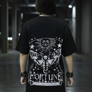 Remera Not Today Oversize Fortune Polilla