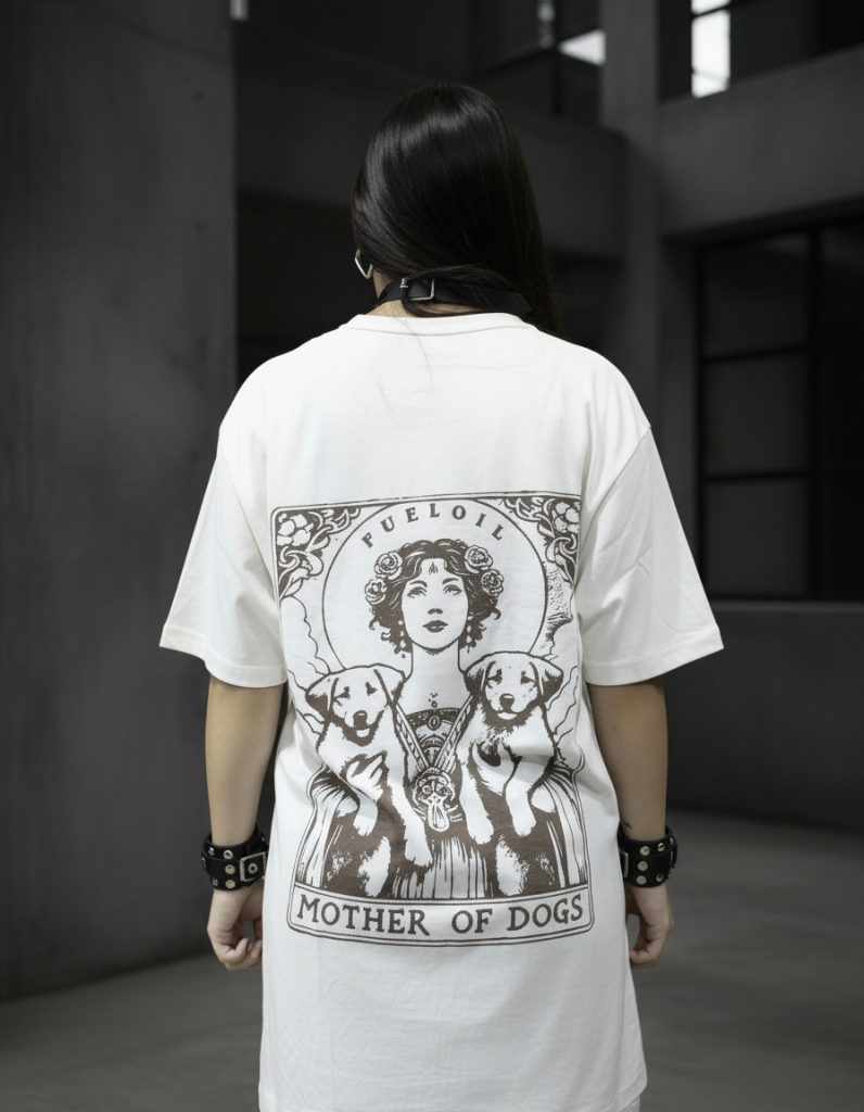 Remera Oversize Not Today Mother Of Dogs Unisex