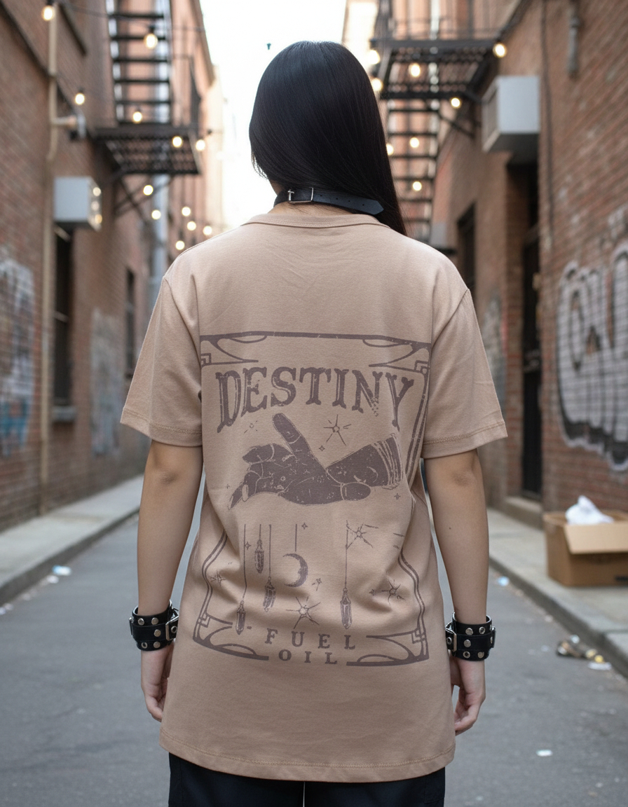 Remera Oversize Destiny Not Today Unisex