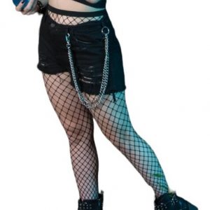 Medias Panty Red - Espaciado Intermedio Combina Gotico Dark