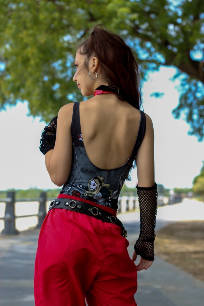 Miton De Red - Manga Eslastica Gotico Dark Kpop Egirl Sexy - Image 3