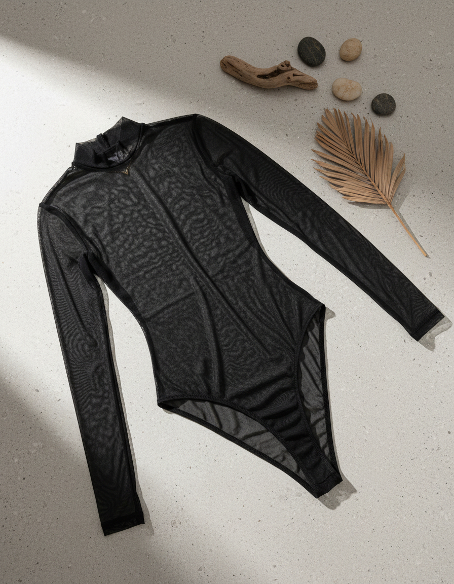 Body Tul - Body Mangas Largas