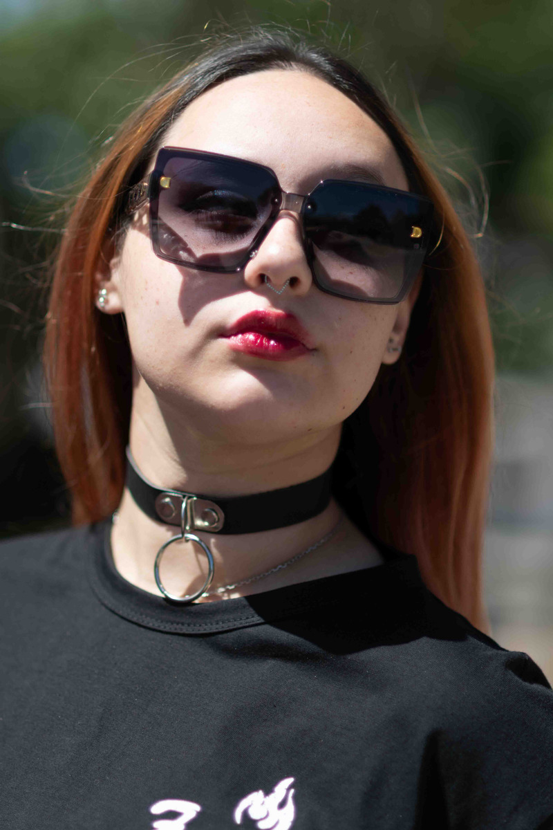Choker Argolla - Collar Ecocuero Argolla Simple - Image 3