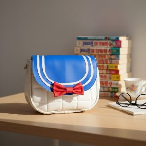 Cartera Sailor Moon Not Today Eco-cuero Blanca