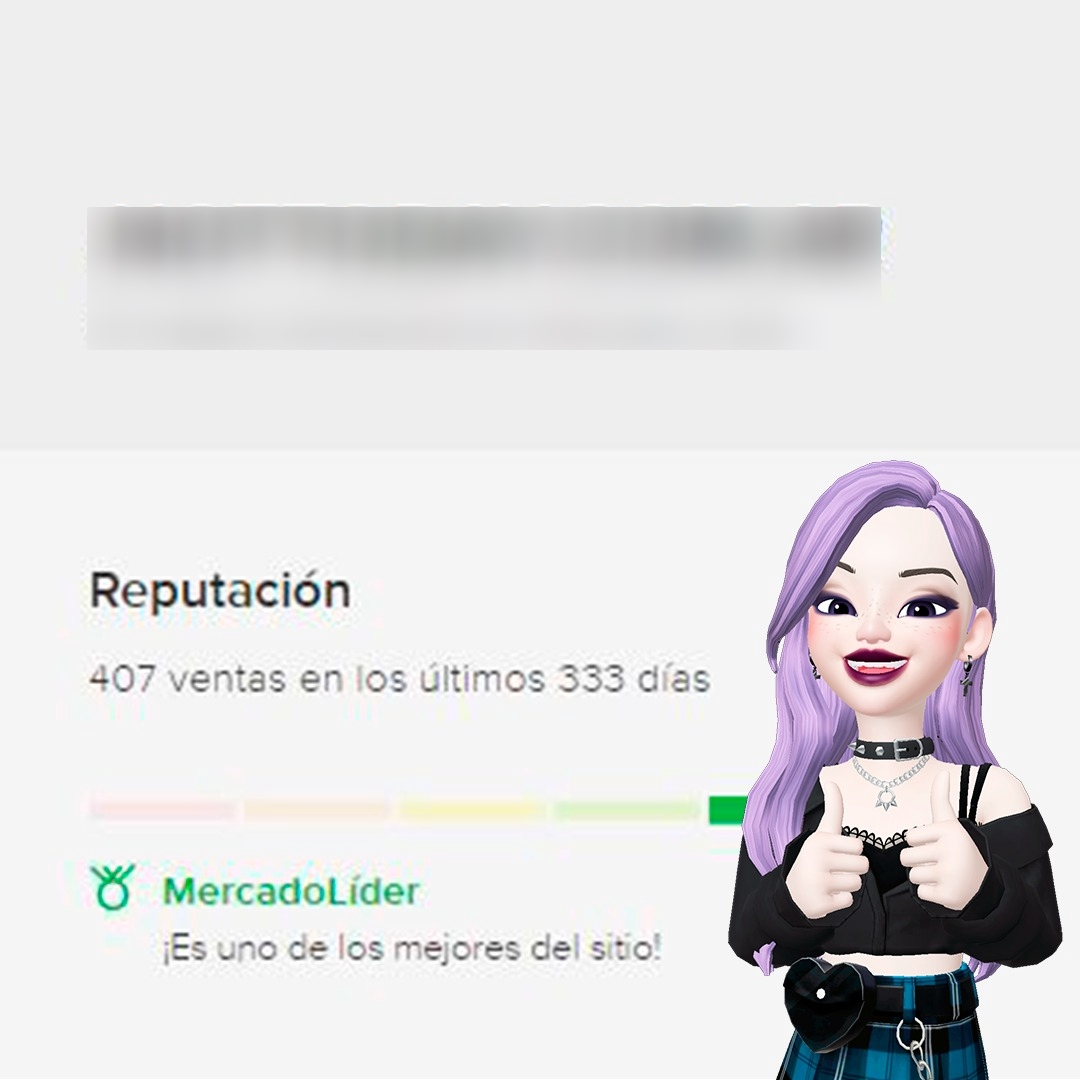 Bucanera Kawaii Negra Rayas Azules- Medias Aesthetic K-pop R - Image 3