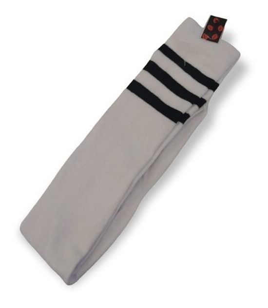 Bucanera Kawaii Blanca - Medias Aesthetic K-pop Retro Rayas - Image 3