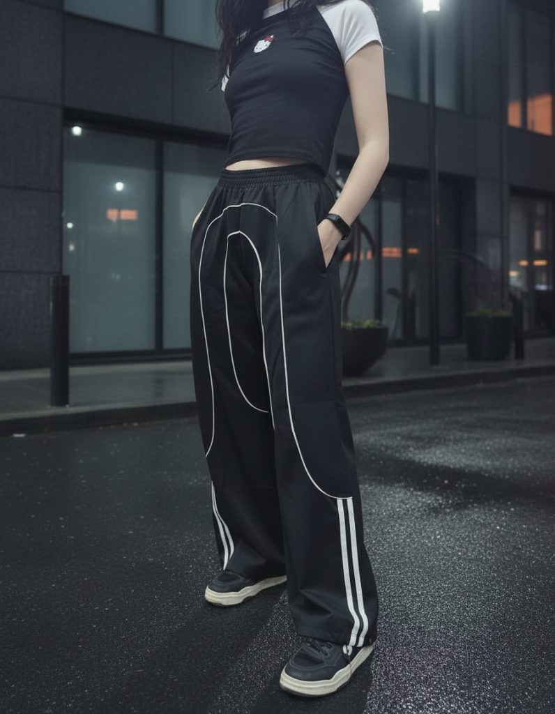 Pantalones Cargo Not Today Mujer Rebel Punk Kpop