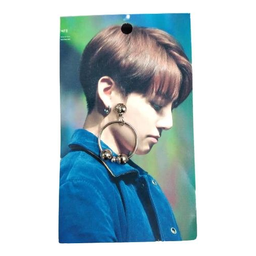 Aros K-pop 10 - Aritos Bts Argolla Merchandising Rock Pop - Image 2