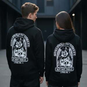 Buzo Hoodie Diablo Not Today Unisex Oversize