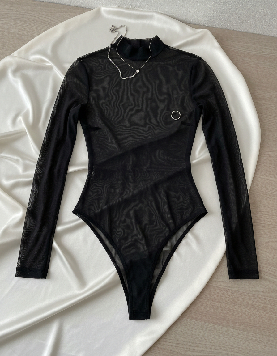 Body Tul - Body Mangas Largas - Image 2