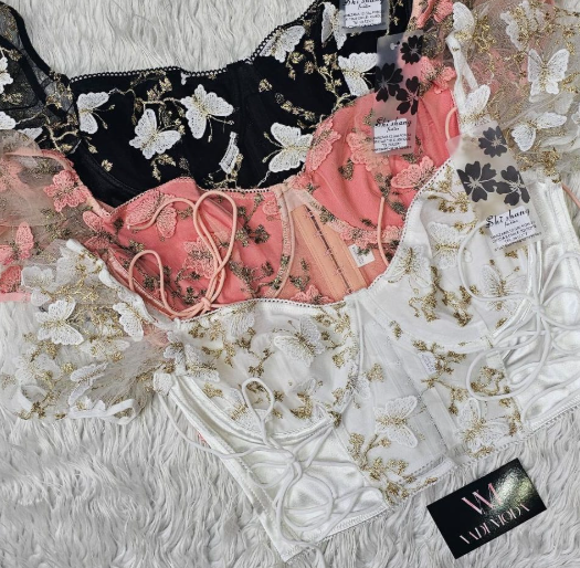 Corset Tul Bordado Floral | Estilo Dark Gótico Not Today