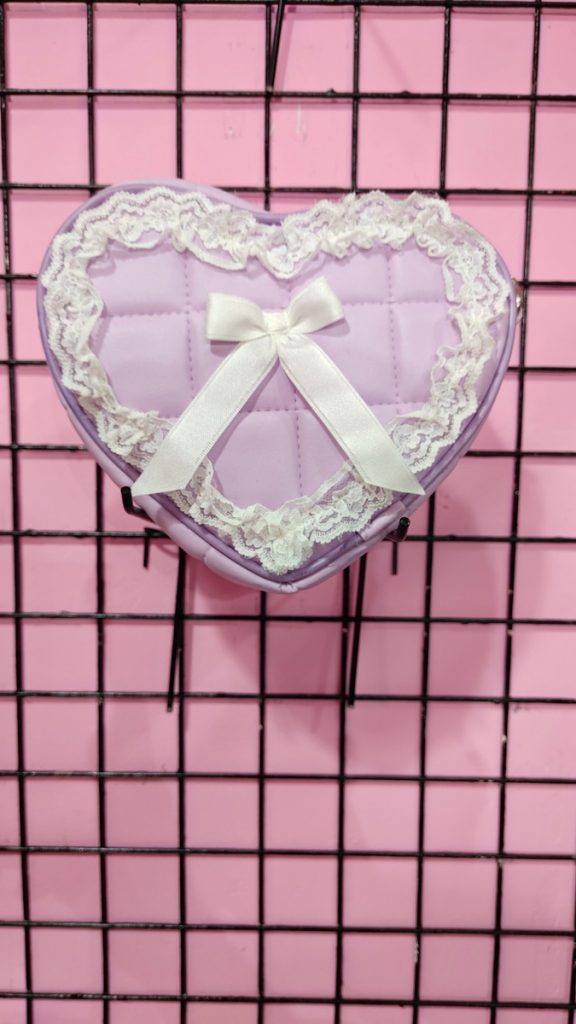 Cartera Pink Corazón Moño Not Today Eco-cuero