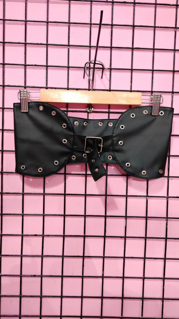 Underbust Anarchy Belt - Kpop Corset Dark Bajo Busto