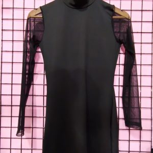 Vestido Tul Negro Not Today Mujer