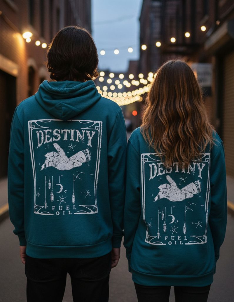 Buzo Hoodie Not Today Rustico Destiny Unisex