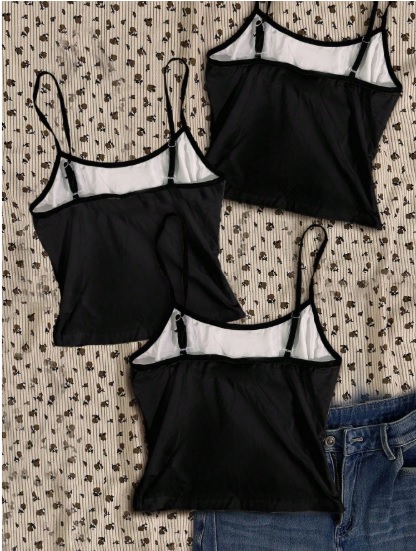 Top Musculosa Negra Estampas Dark Calaveras Alas Gótico - Image 2