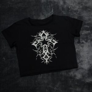 Remera Baby Tee Not Today Mujer – Estampas Alternativas