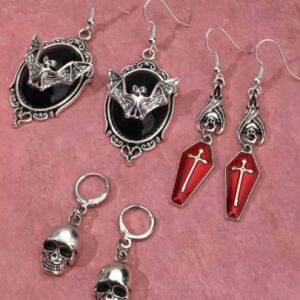 Aros Góticos Vintage – Dijes Alternativos Surtidos