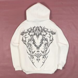 Buzo Hoodie Oversize Dark Tribal Unisex – Estilo Gótico Urbano Not Today