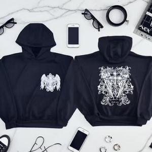 Buzo Oversize Dark Angel – Streetwear Gótico