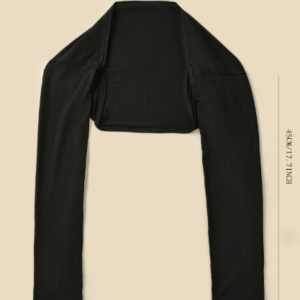 Mangas Desmontables Negras Estilo Gótico (Bolero Crop)