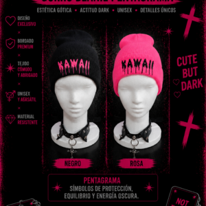Gorro Beanie Kawaii Bordado – Not Today Originals