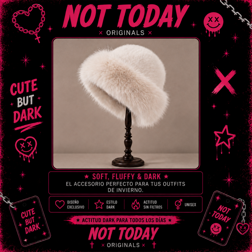 Gorro Peluche Soft Winter Gris – Not Today Originals