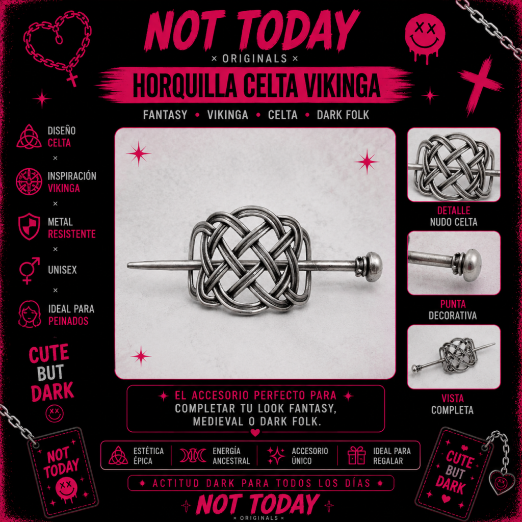 Horquilla Celta Vikinga para Cabello – Not Today Originals