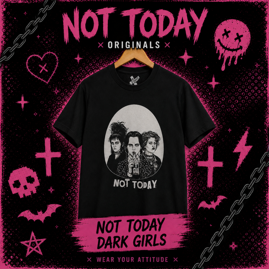Remera Dark Girls – Estilo Goth / Darkwave