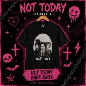 Remera Dark Girls – Estilo Goth / Darkwave