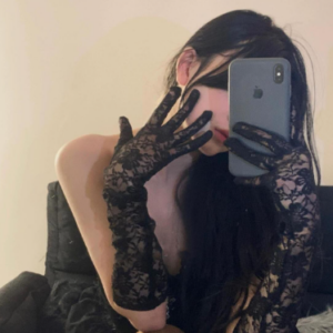 Guantes de Encaje Negros Largos – Estilo Gótico Elegante