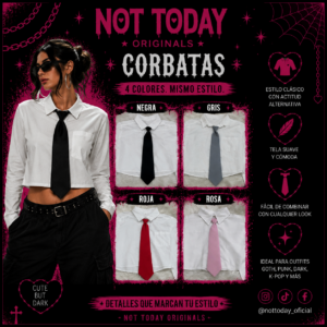 Corbata Clásica – Colores Surtidos