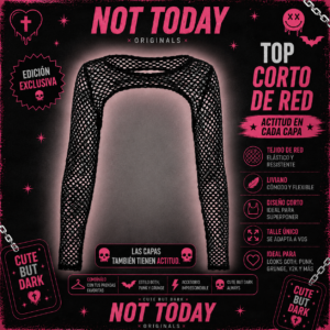 Top Corto de Red Negro – Not Today Originals