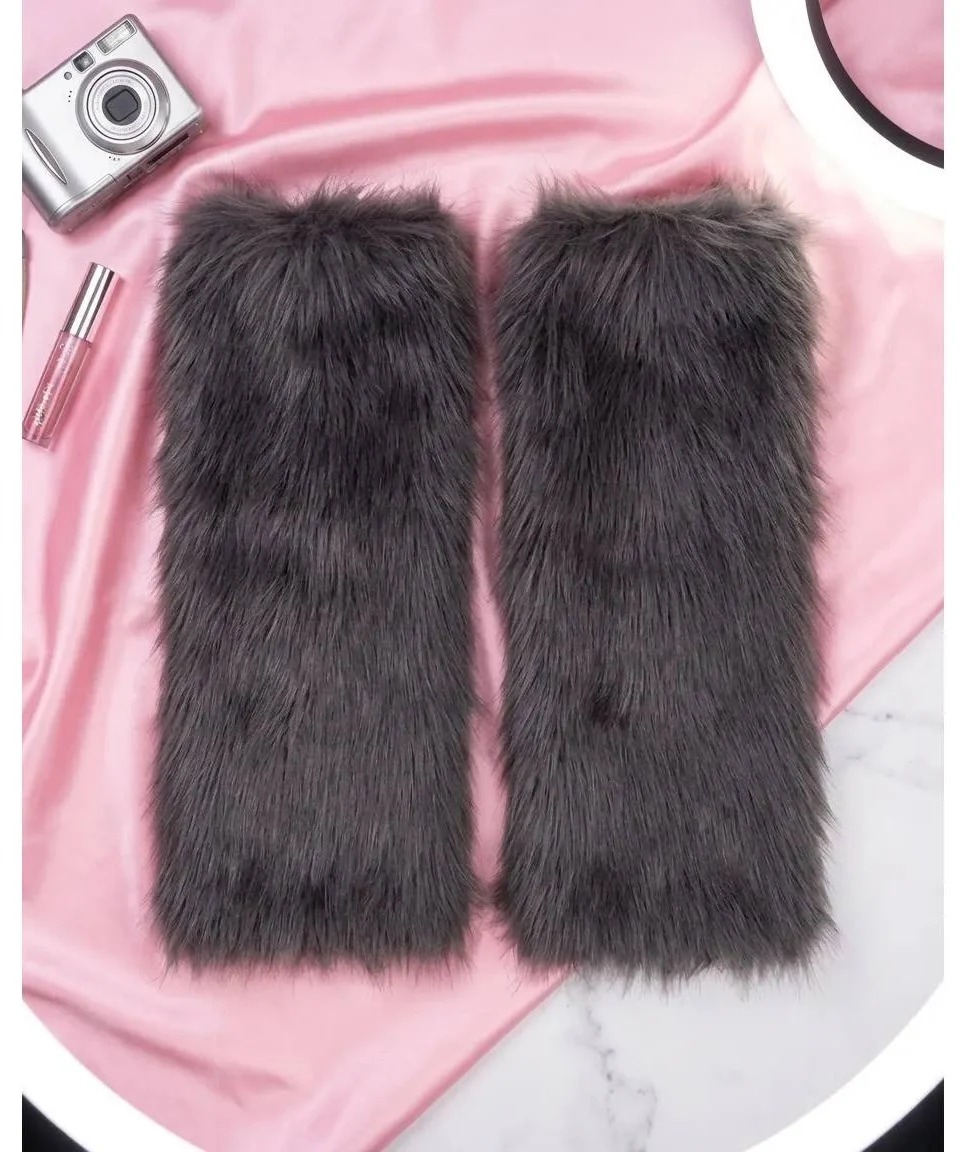 Polainas Peludas Dark | Leg Warmers Goth Aesthetic Not Today - Image 5