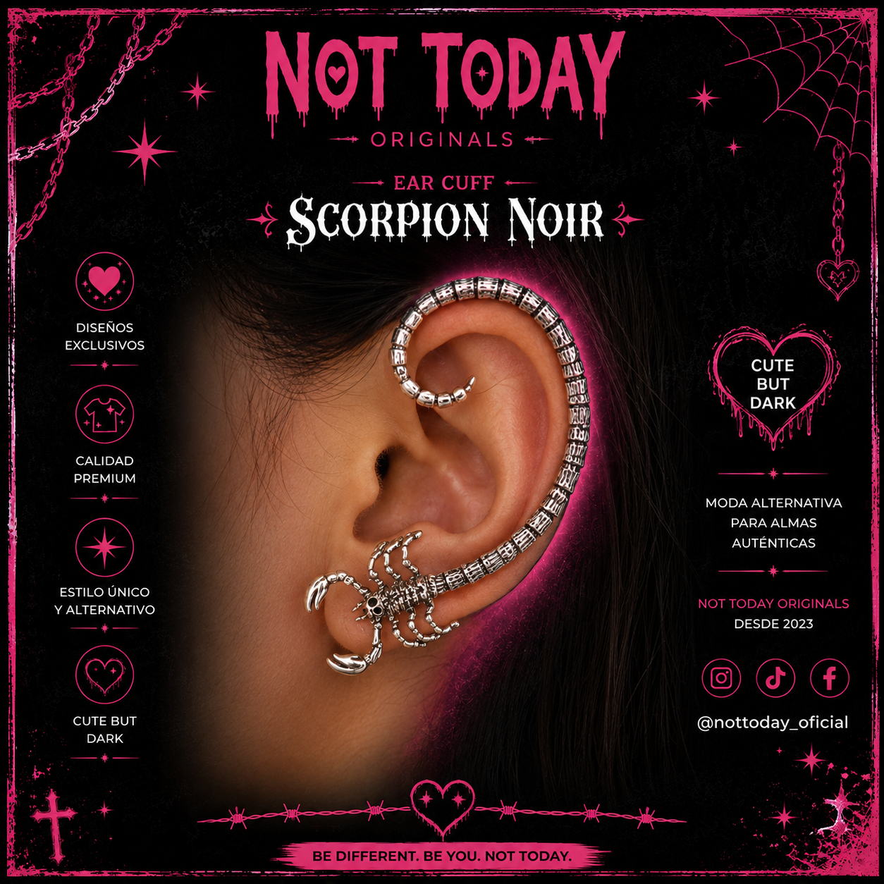 Aro Escorpion Noir – Par
