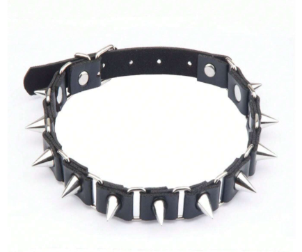 Choker Gótico con Púas – Not Today - Imagen 4