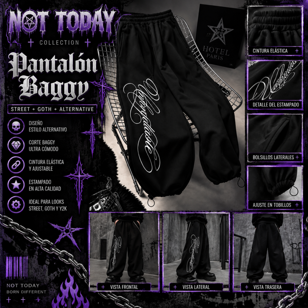 Pantalón Jogger Oversize Inforgentable